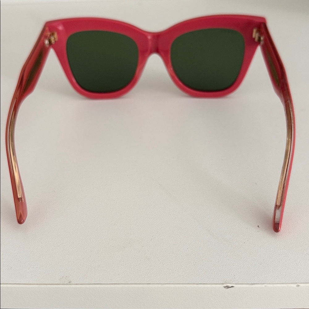 Gucci GG1082S 004 Pink Cat-Eye Sunglasses - Picture 9 of 9